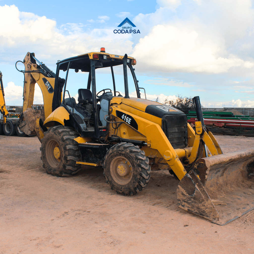 Retroexcavadora Caterpillar 416E